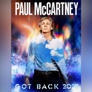 Paul McCartney Got Back 2025 Admat Poster - Original | Mint Condition
